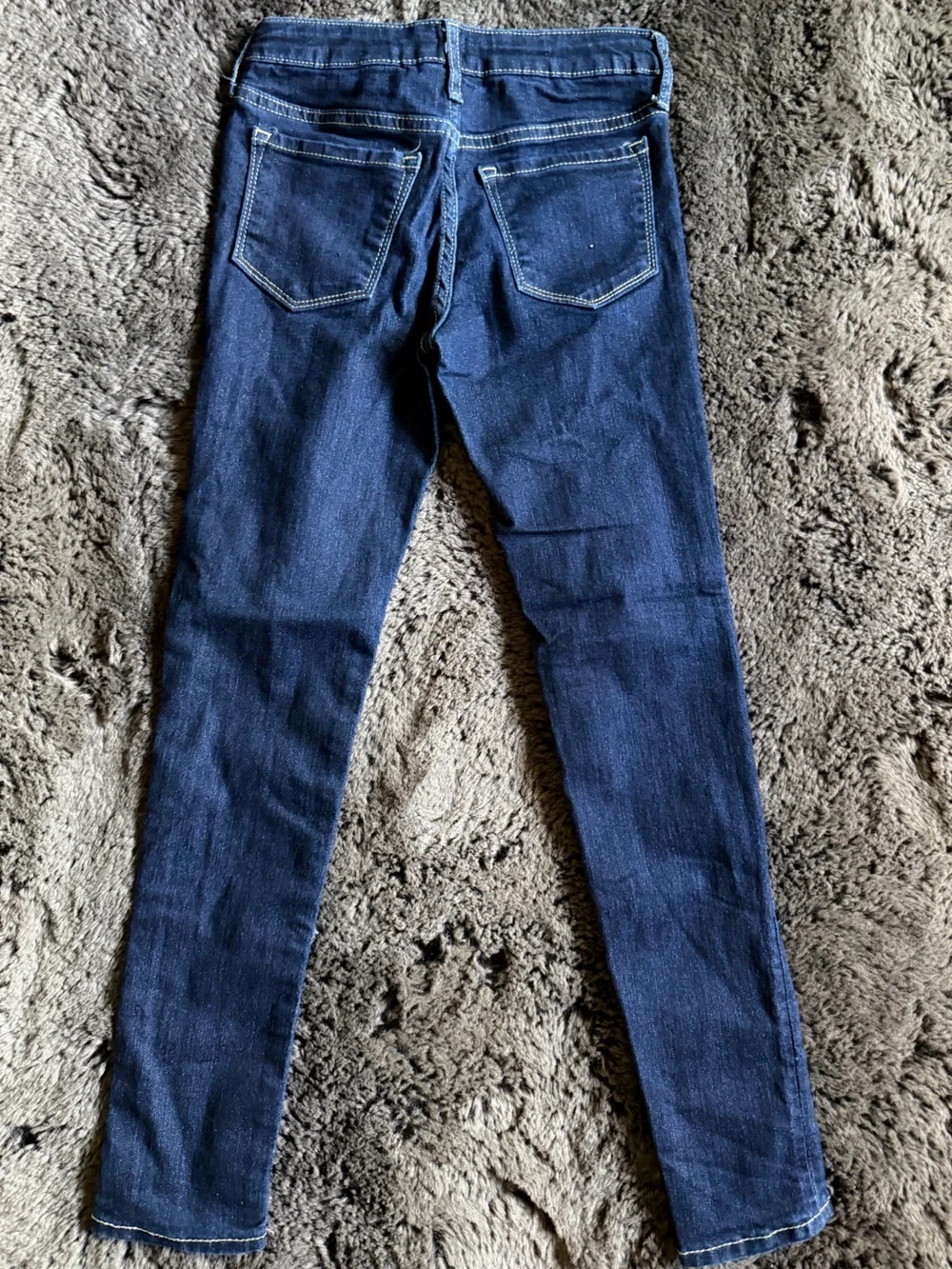GAP Girls Dark Indigo Stretch Super Skinny Jeans Size 8